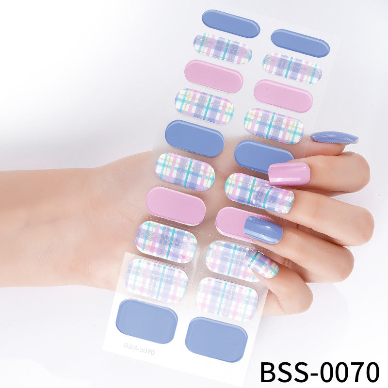 Nail stickers 3D lighting (BSS-0070)