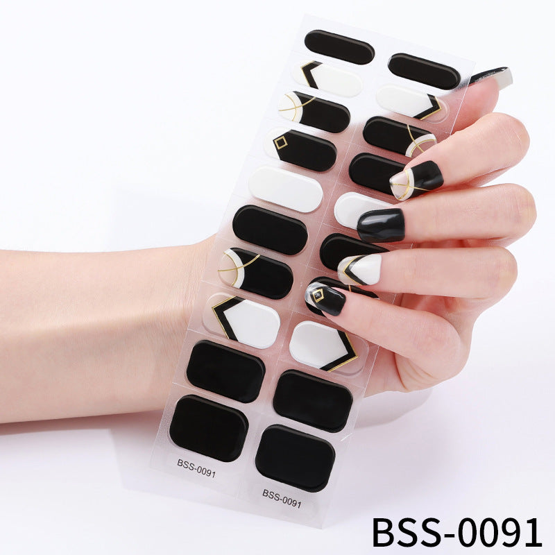 Nail stickers 3D lighting (BSS-0091)
