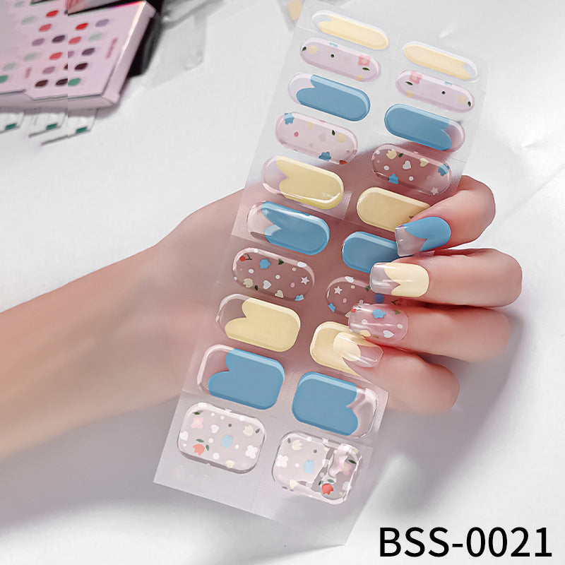 Nail stickers 3D lighting (BSS-0021)