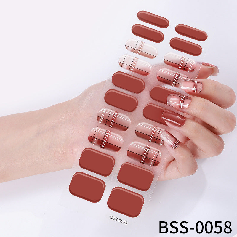 Nail stickers 3D lighting (BSS-0058)