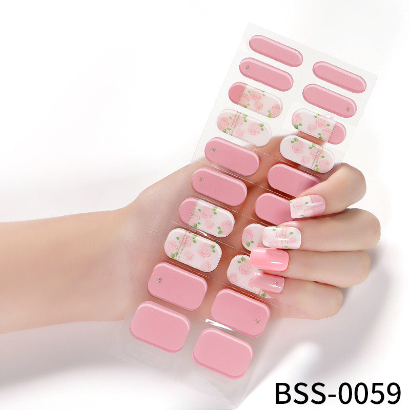 Nail stickers 3D lighting (BSS-0059)