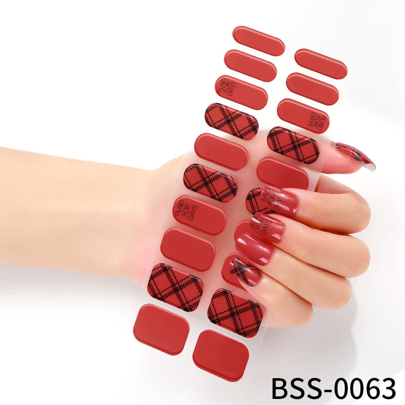Nail stickers 3D lighting (BSS-0063)