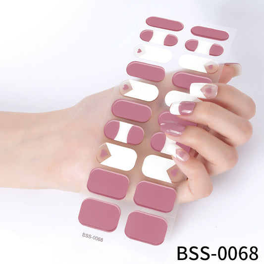 Nail stickers 3D lighting (BSS-0068)