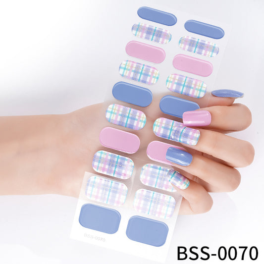 Nail stickers 3D lighting (BSS-0070)