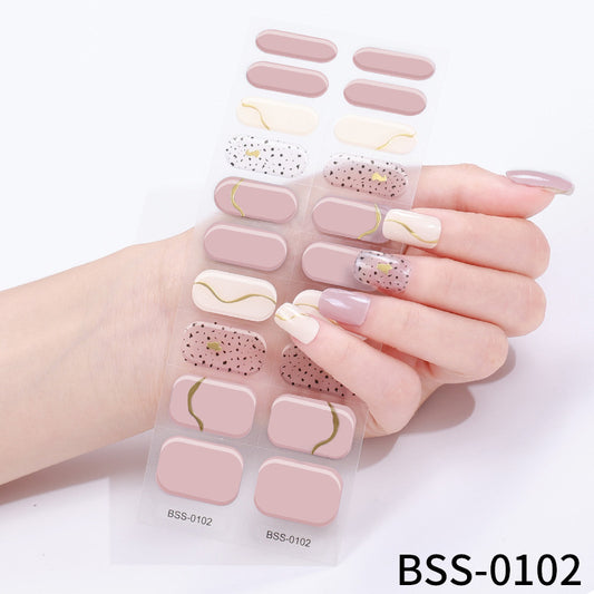Nail stickers 3D lighting (BSS-0102)