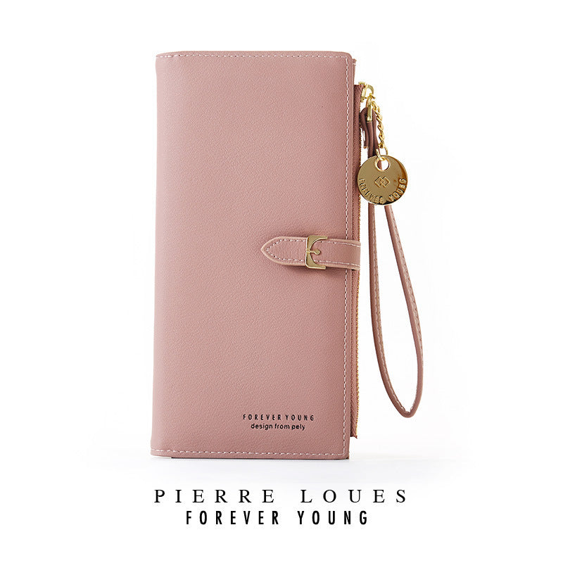 Ladies wallet / clutch large capacity wrist bag