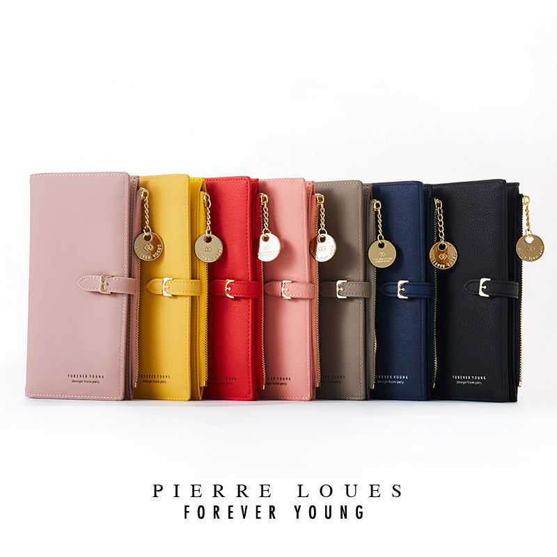 Ladies wallet / clutch large capacity wrist bag
