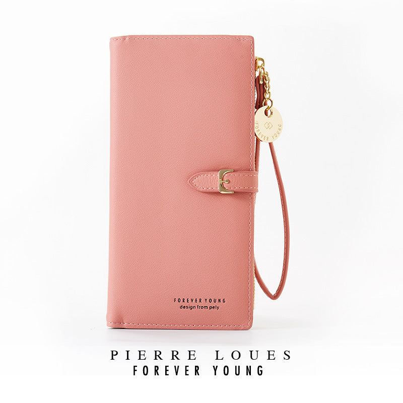 Ladies wallet / clutch large capacity wrist bag