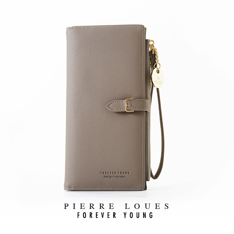 Ladies wallet / clutch large capacity wrist bag
