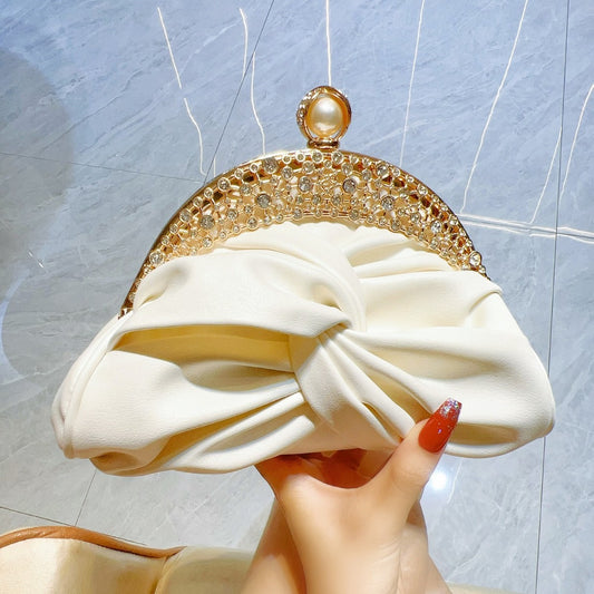 Diamond-Studded Celebrity Mini Clutch – High-End Crossbody Shoulder & Evening Bag