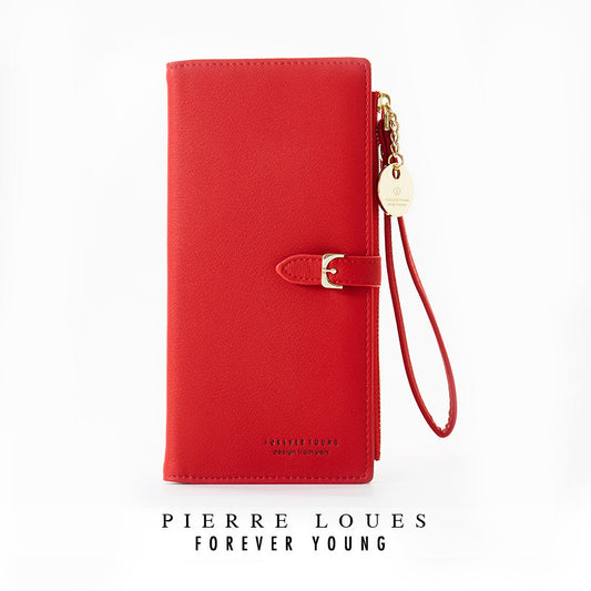 Ladies wallet / clutch large capacity wrist bag